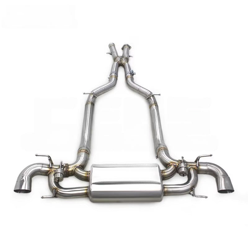 Mercedes-Benz SLS AMG C197 Control With X Pipe Exhaust System