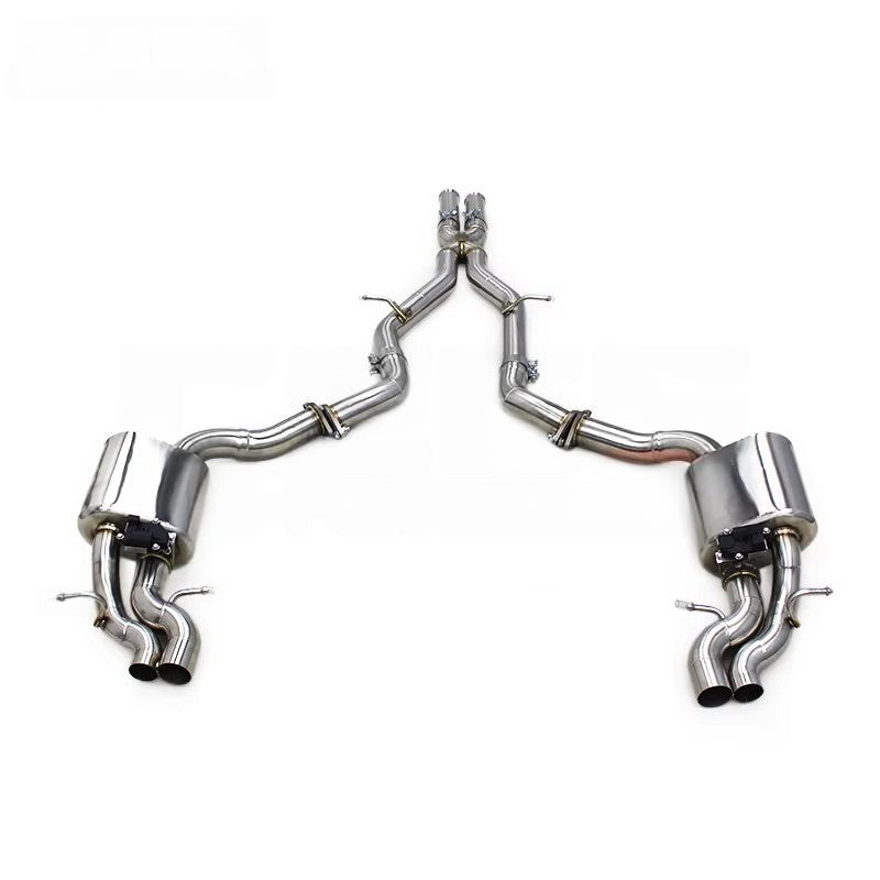 Mercedes-Benz S600 W222 Control With X Pipe Exhaust System