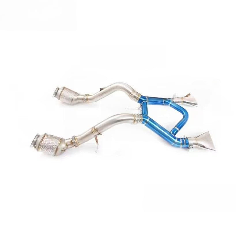 McLaren 625C Unleashed + Street Pipes Exhaust System