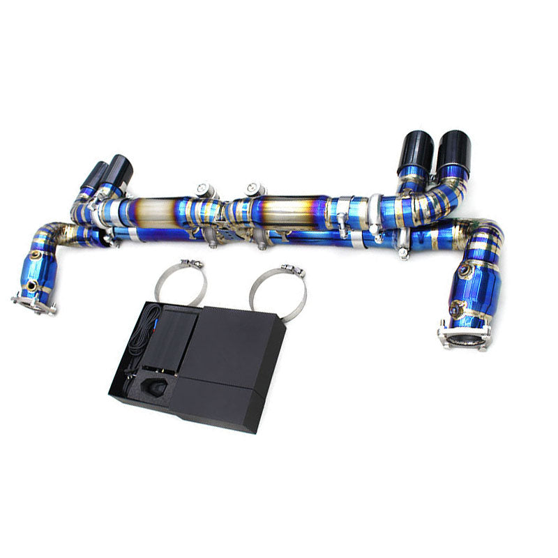 Porsche 911 997.1 Turbo Unleashed + Primary Pipes Exhaust System Dual Tip