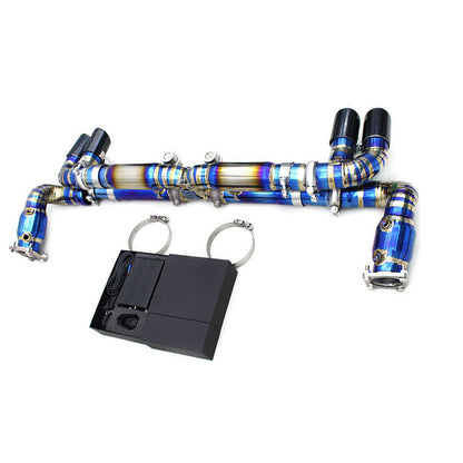 Porsche 911 997.1 Turbo Unleashed + Primary Pipes Exhaust System Dual Tip