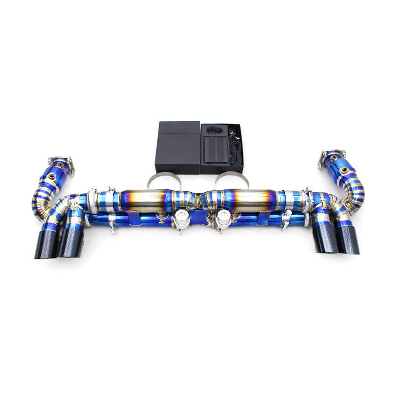 Porsche 911 997.1 Turbo Unleashed + Primary Pipes Exhaust System Dual Tip