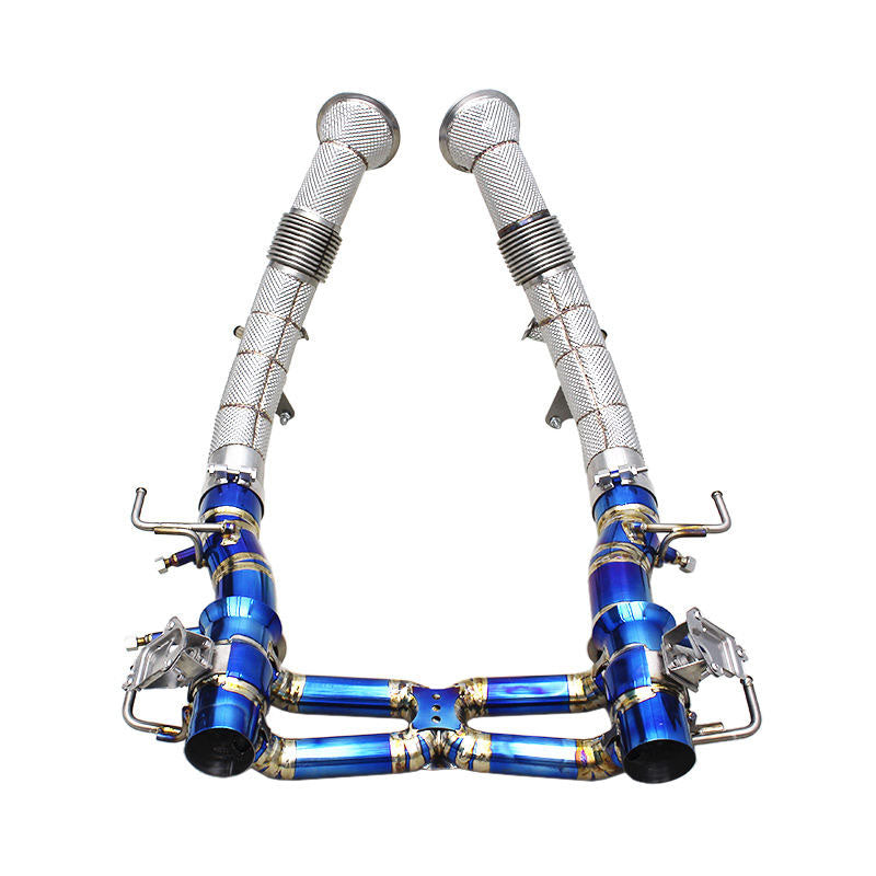 Ferrari SF90 Stradale/Spider Control Exhaust System + Race Pipes