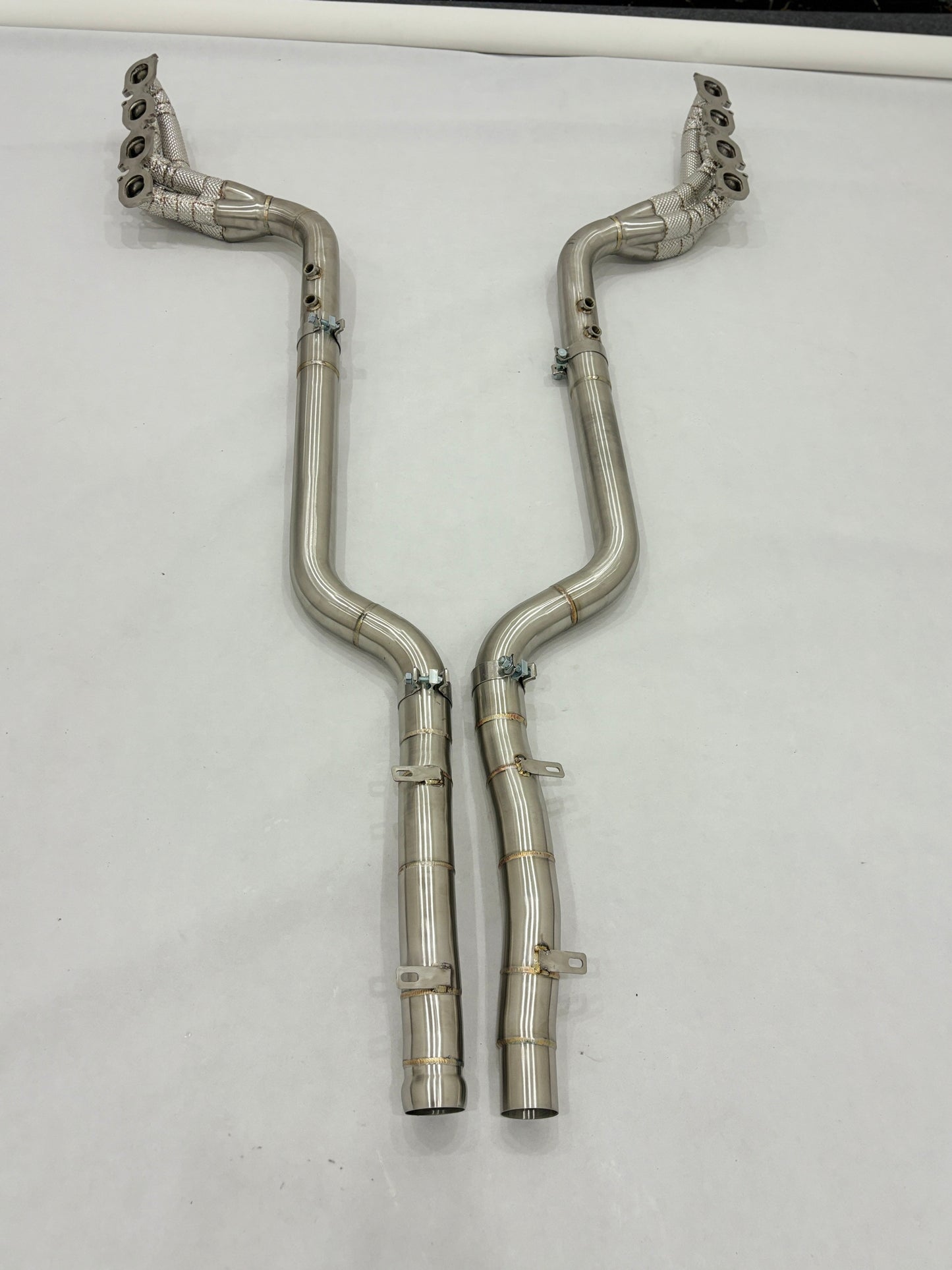Mercedes-Benz W204 C63 AMG Headers + Primary Pipes Exhaust System