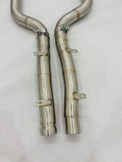 Mercedes-Benz W204 C63 AMG Headers + Primary Pipes Exhaust System
