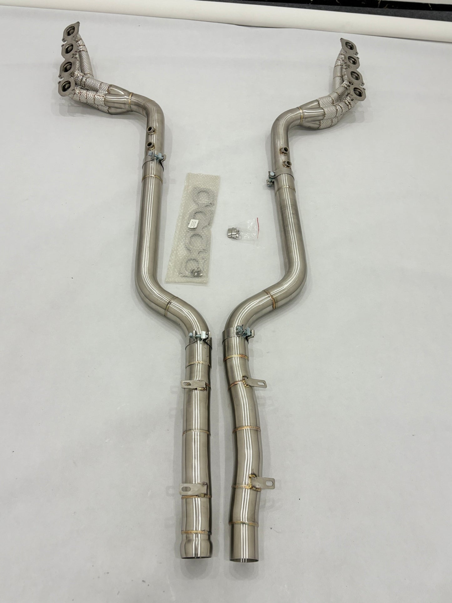 Mercedes-Benz W204 C63 AMG Headers + Primary Pipes Exhaust System