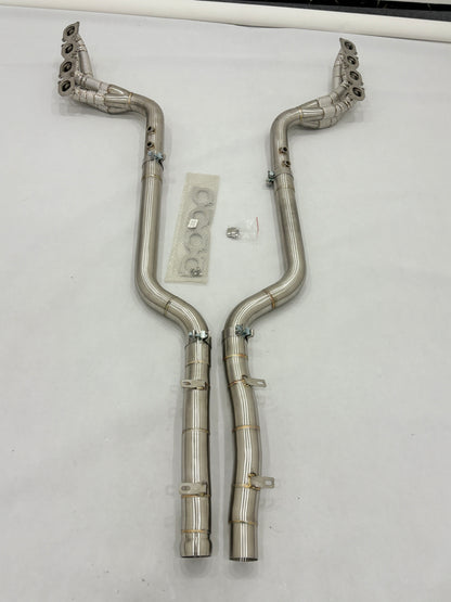 Mercedes-Benz W204 C63 AMG Headers + Primary Pipes Exhaust System