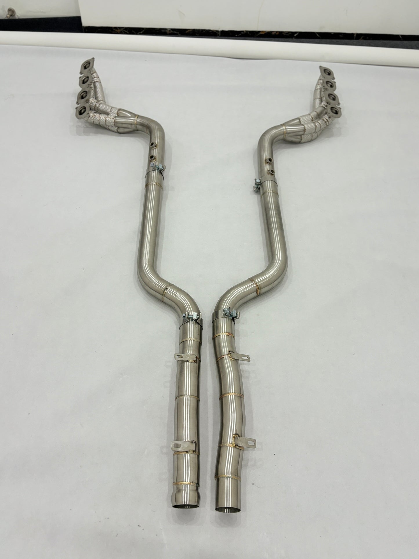 Mercedes-Benz W204 C63 AMG Headers + Primary Pipes Exhaust System