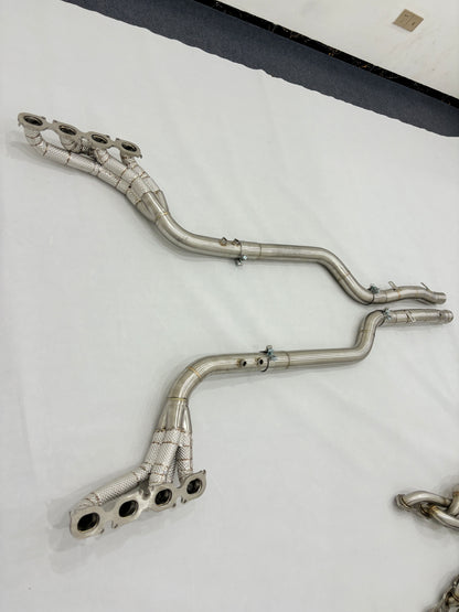 Mercedes-Benz W204 C63 AMG Headers + Primary Pipes Exhaust System