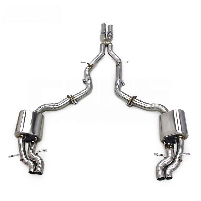 Mercedes-Benz S600 W222 Control With X Pipe Exhaust System