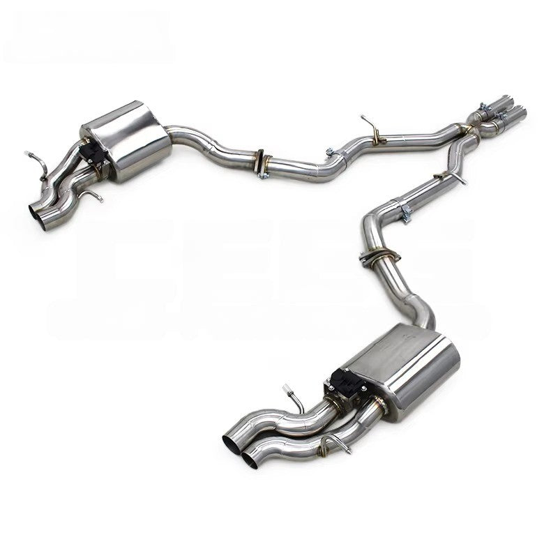 Mercedes-Benz S600 W222 Control With X Pipe Exhaust System