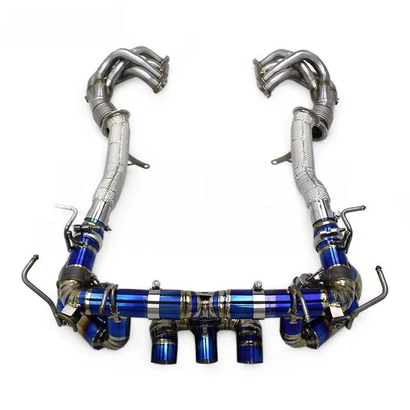 Ferrari 458 Control Full 3 Tip Exhaust System