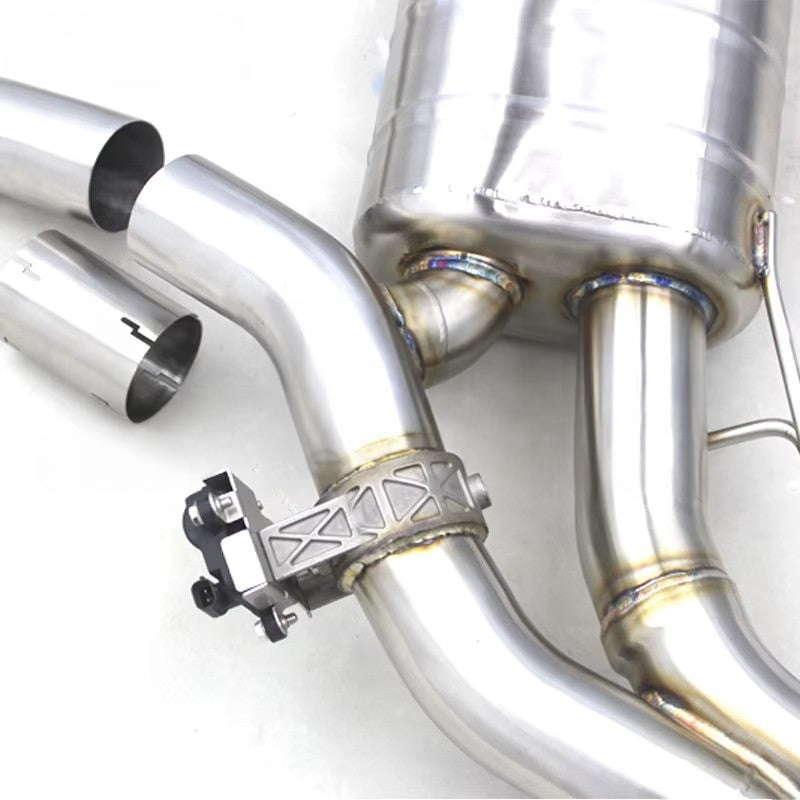 BMW X4M F98 X Pipe Control Exhaust System