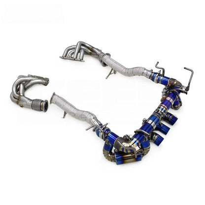 Ferrari 458 Control Full 3 Tip Exhaust System