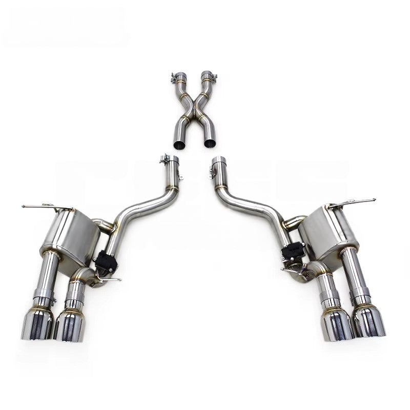 Maserati Quattroporte Control Axleback + X Pipe