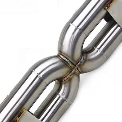 Porsche 911 997.1 Turbo Unleashed + Primary Pipes Exhaust System Dual Tip