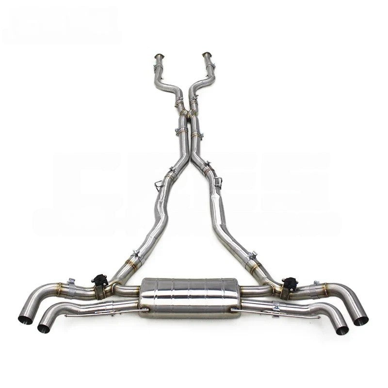 BMW X7 M50i G07 Control X Pipe Exhaust System