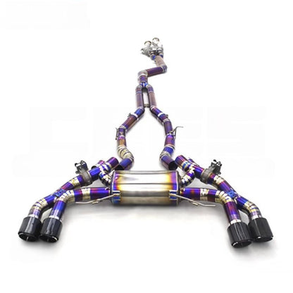BMW X3M F97 J Pipe Control + Race Pipes Exhaust System