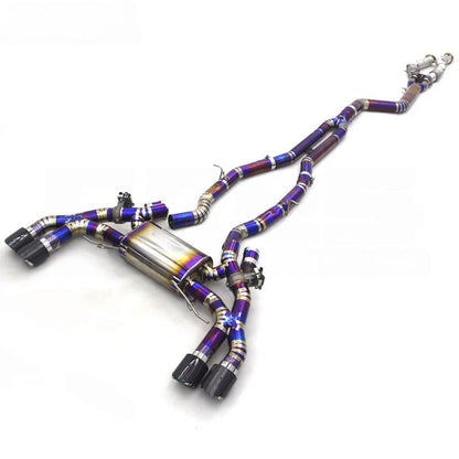 BMW X3M F97 J Pipe Control + Race Pipes Exhaust System