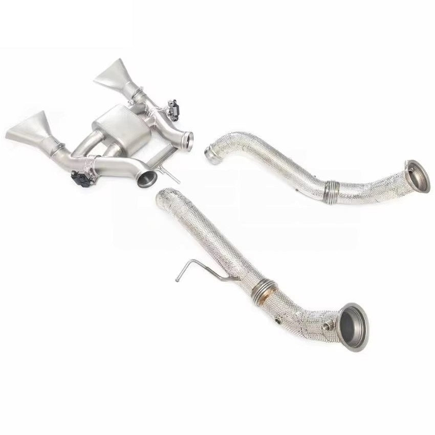 McLaren 625C Control Race Pipes Exhaust System