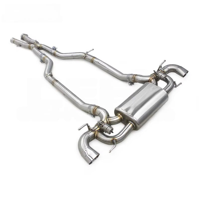 Mercedes-Benz SLS AMG C197 Control With X Pipe Exhaust System