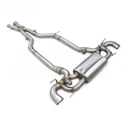 Mercedes-Benz SLS AMG C197 Control With X Pipe Exhaust System
