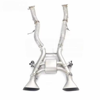 McLaren 625C Control Race Pipes Exhaust System