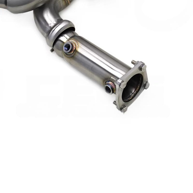 Porsche 911 997.1 Turbo Unleashed + Primary Pipes Exhaust System Single Tip
