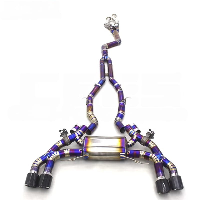 BMW X3M F97 J Pipe Control + Race Pipes Exhaust System