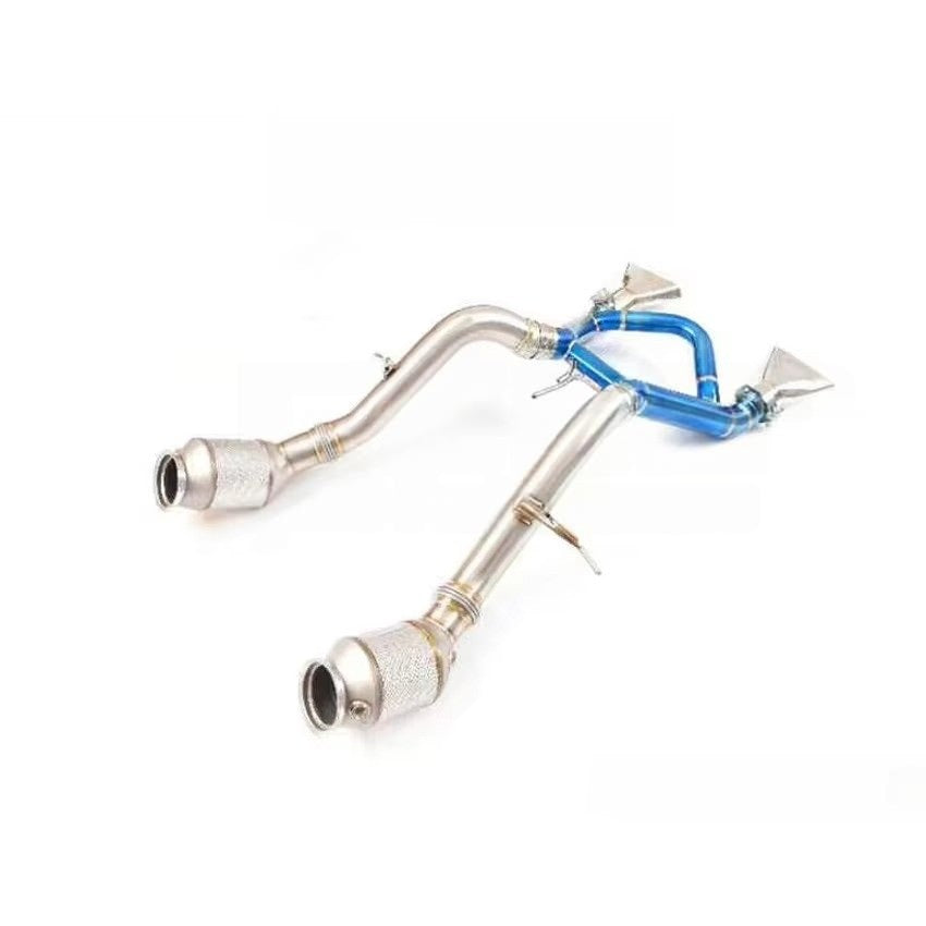 McLaren 625C Unleashed + Street Pipes Exhaust System