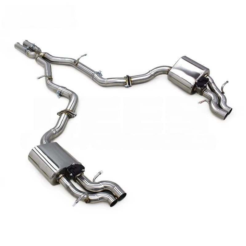 Mercedes-Benz S600 W222 Control With X Pipe Exhaust System