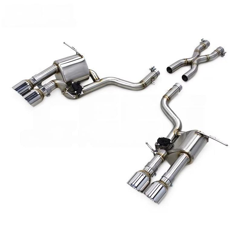 Maserati Quattroporte Control Axleback + X Pipe