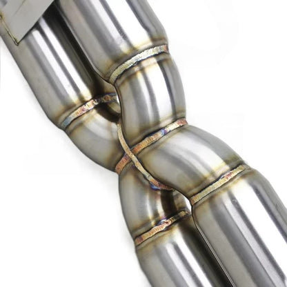 Porsche 911 996 Unleashed Turbo + Primary Pipes Single Tip Exhaust System