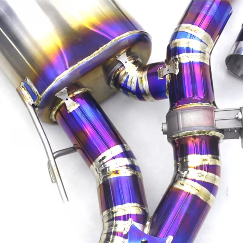 BMW X3M F97 J Pipe Control + Race Pipes Exhaust System