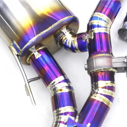 BMW X3M F97 J Pipe Control + Race Pipes Exhaust System
