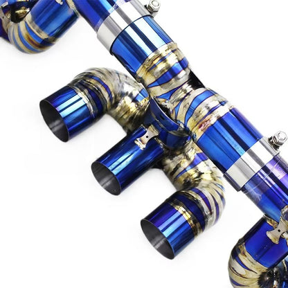 Ferrari 458 Control Full 3 Tip Exhaust System