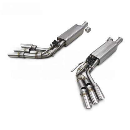 Mercedes-Benz W463A/W464 G500/G550/G63 Triple Tip Control Exhaust System