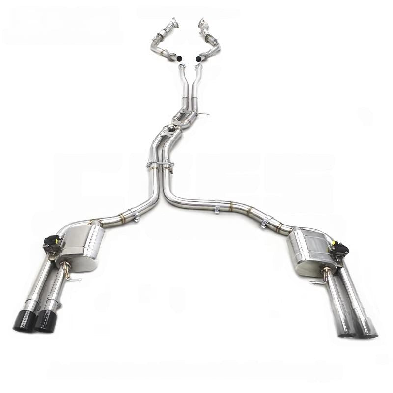 Audi S8 D4 Control + Race Pipes Exhaust System