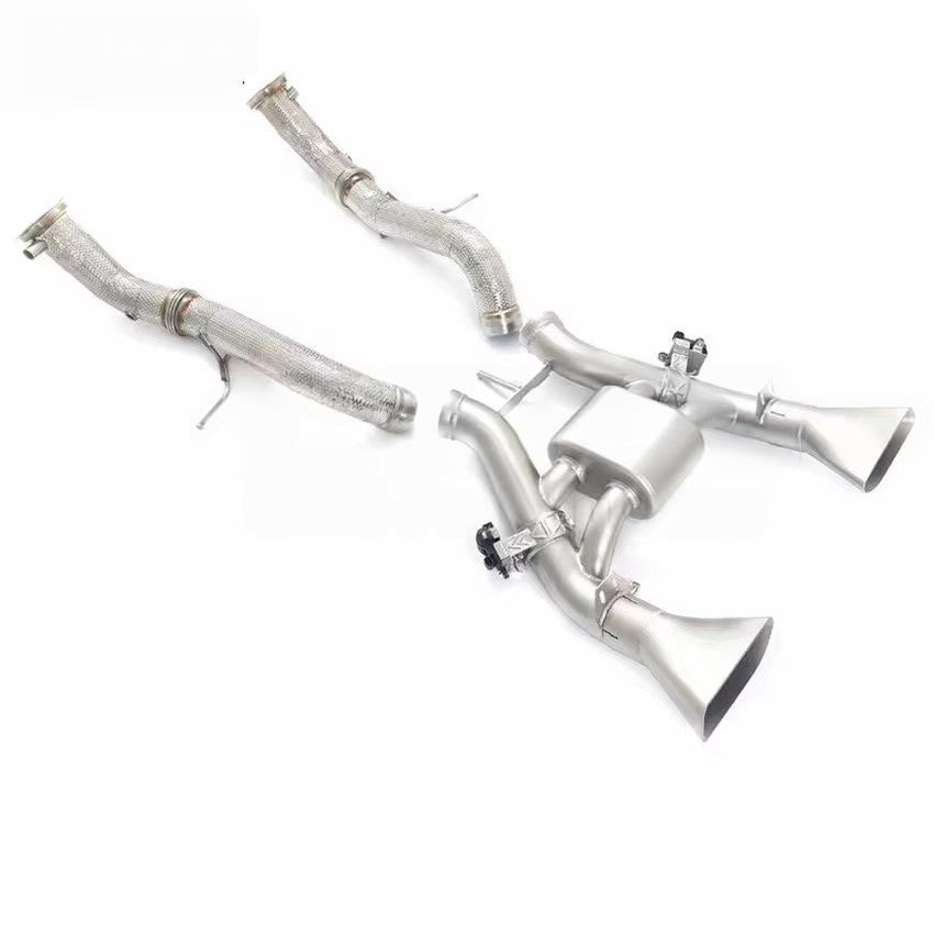 McLaren 625C Control Race Pipes Exhaust System