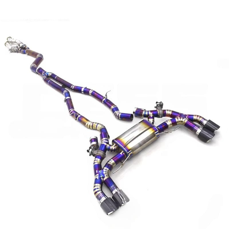 BMW X3M F97 J Pipe Control + Race Pipes Exhaust System