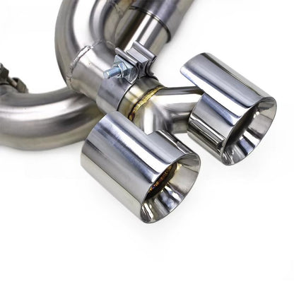 Porsche 911 997.1 Turbo Unleashed + Primary Pipes Exhaust System Dual Tip