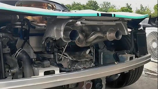 McLaren Artura Control Exhaust System