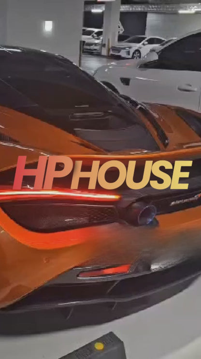 McLaren 720S Unleashed S + Race Pipes Exhaust System